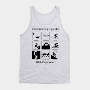 Utah Canyoneers 2019 Winner - Canyoneering Olympics (Dark) Tank Top